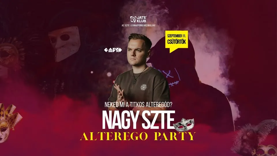 Nagy SZTE Alterego Party @JATE Klub