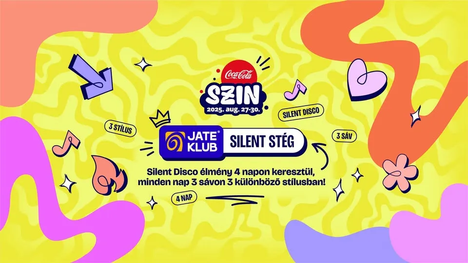 JATE Club Silent Stég @ SZIN // Silent Disco